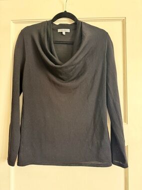 Classiques Entier Black Cowl Neck Top/ Sweater